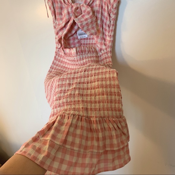 M Boutique Pink Gingham Dress - Picture 4 of 6